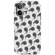 Black Bandana 3 Tough Cases For Apple iPhone (17, 16, 15, 14, 13, 12, 11, X, SE, 8, 7/ Air, Plus, Pro, Max, Mini, XR, XS), Print in USA