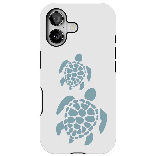 Hawaii Turtles Tough Cases For Apple iPhone (17, 16, 15, 14, 13, 12, 11, X, SE, 8, 7/ Air, Plus, Pro, Max, Mini, XR, XS), Print in USA