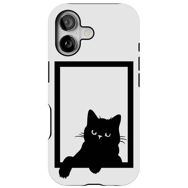 Cat Décor 2 Tough Cases For Apple iPhone (17, 16, 15, 14, 13, 12, 11, X, SE, 8, 7/ Air, Plus, Pro, Max, Mini, XR, XS), Print in USA
