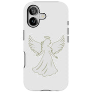 Heavenly Angel Tough Cases For Apple iPhone (17, 16, 15, 14, 13, 12, 11, X, SE, 8, 7/ Air, Plus, Pro, Max, Mini, XR, XS), Print in USA