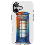 Phone Booth 2 Tough Cases For Apple iPhone (17, 16, 15, 14, 13, 12, 11, X, SE, 8, 7/ Air, Plus, Pro, Max, Mini, XR, XS), Print in USA