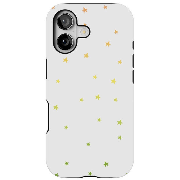 Star RainBow Tough Cases For Apple iPhone (17, 16, 15, 14, 13, 12, 11, X, SE, 8, 7/ Air, Plus, Pro, Max, Mini, XR, XS), Print in USA