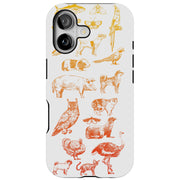 Juicey Animal Tough Cases For Apple iPhone (17, 16, 15, 14, 13, 12, 11, X, SE, 8, 7/ Air, Plus, Pro, Max, Mini, XR, XS), Print in USA