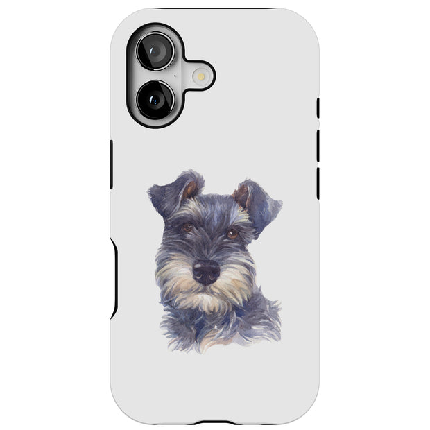 Dog Painting 7 Tough Cases For Apple iPhone (17, 16, 15, 14, 13, 12, 11, X, SE, 8, 7/ Air, Plus, Pro, Max, Mini, XR, XS), Print in USA