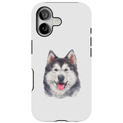Dog Painting 8 Tough Cases For Apple iPhone (17, 16, 15, 14, 13, 12, 11, X, SE, 8, 7/ Air, Plus, Pro, Max, Mini, XR, XS), Print in USA