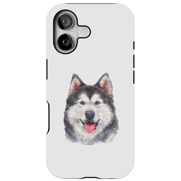 Dog Painting 8 Tough Cases For Apple iPhone (17, 16, 15, 14, 13, 12, 11, X, SE, 8, 7/ Air, Plus, Pro, Max, Mini, XR, XS), Print in USA