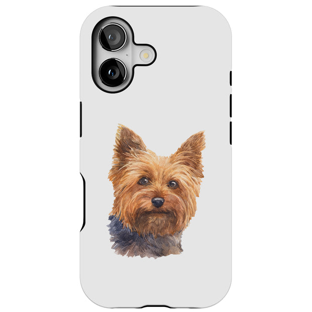 Dog Painting 9 Tough Cases For Apple iPhone (17, 16, 15, 14, 13, 12, 11, X, SE, 8, 7/ Air, Plus, Pro, Max, Mini, XR, XS), Print in USA