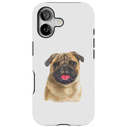 Dog Painting j Tough Cases For Apple iPhone (17, 16, 15, 14, 13, 12, 11, X, SE, 8, 7/ Air, Plus, Pro, Max, Mini, XR, XS), Print in USA