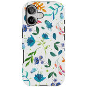 Flower 2 Tough Cases For Apple iPhone (17, 16, 15, 14, 13, 12, 11, X, SE, 8, 7/ Air, Plus, Pro, Max, Mini, XR, XS), Print in USA