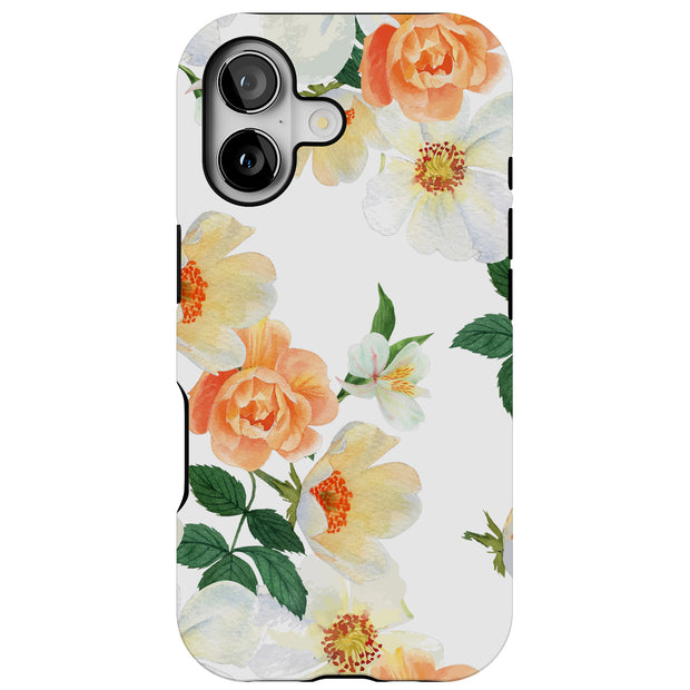 Flower 8 Tough Cases For Apple iPhone (17, 16, 15, 14, 13, 12, 11, X, SE, 8, 7/ Air, Plus, Pro, Max, Mini, XR, XS), Print in USA