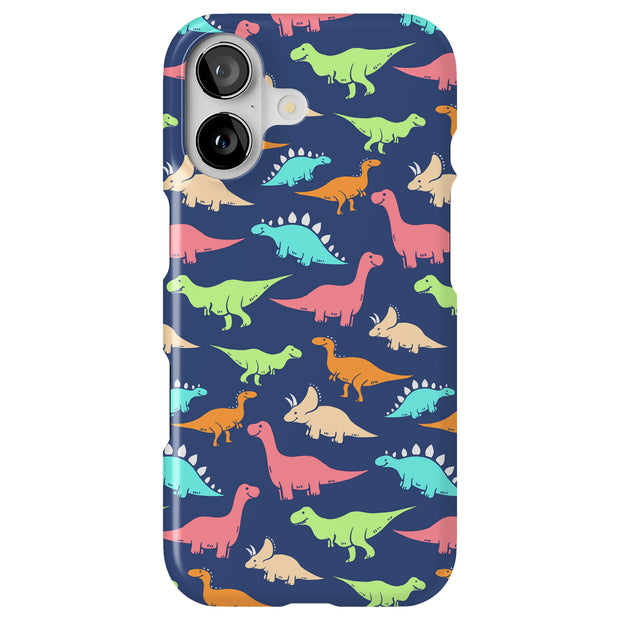 Dinosaur 1 Tough Cases For Apple iPhone (17, 16, 15, 14, 13, 12, 11, X, SE, 8, 7/ Air, Plus, Pro, Max, Mini, XR, XS), Print in USA
