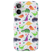 Dinosaur 7 Tough Cases For Apple iPhone (17, 16, 15, 14, 13, 12, 11, X, SE, 8, 7/ Air, Plus, Pro, Max, Mini, XR, XS), Print in USA