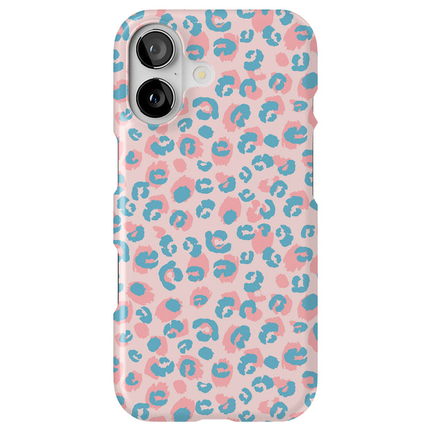 Pink Leopard Tough Cases For Apple iPhone (17, 16, 15, 14, 13, 12, 11, X, SE, 8, 7/ Air, Plus, Pro, Max, Mini, XR, XS), Print in USA