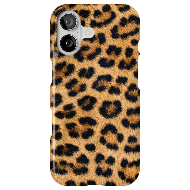 Leopard Fur 4 Tough Cases For Apple iPhone (17, 16, 15, 14, 13, 12, 11, X, SE, 8, 7/ Air, Plus, Pro, Max, Mini, XR, XS), Print in USA