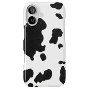 Cow Fur 3 Tough Cases For Apple iPhone (17, 16, 15, 14, 13, 12, 11, X, SE, 8, 7/ Air, Plus, Pro, Max, Mini, XR, XS), Print in USA