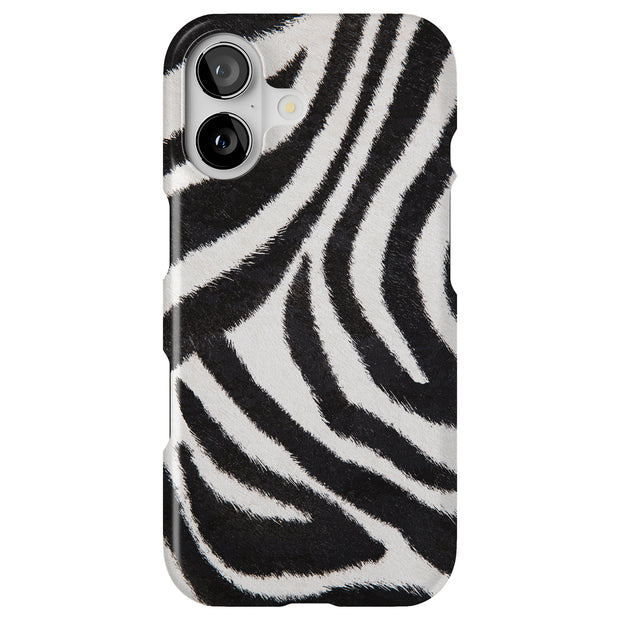 Zebra Fur 3 Tough Cases For Apple iPhone (17, 16, 15, 14, 13, 12, 11, X, SE, 8, 7/ Air, Plus, Pro, Max, Mini, XR, XS), Print in USA