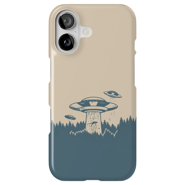 Alien Kidnap Tough Cases For Apple iPhone (17, 16, 15, 14, 13, 12, 11, X, SE, 8, 7/ Air, Plus, Pro, Max, Mini, XR, XS), Print in USA