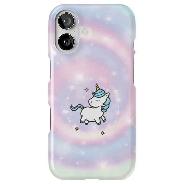 Swirl Unicorn Tough Cases For Apple iPhone (17, 16, 15, 14, 13, 12, 11, X, SE, 8, 7/ Air, Plus, Pro, Max, Mini, XR, XS), Print in USA