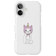 Unicorn Kitty Tough Cases For Apple iPhone (17, 16, 15, 14, 13, 12, 11, X, SE, 8, 7/ Air, Plus, Pro, Max, Mini, XR, XS), Print in USA