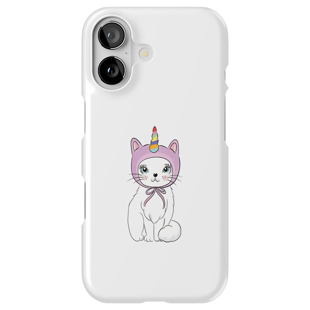 Unicorn Kitty Tough Cases For Apple iPhone (17, 16, 15, 14, 13, 12, 11, X, SE, 8, 7/ Air, Plus, Pro, Max, Mini, XR, XS), Print in USA