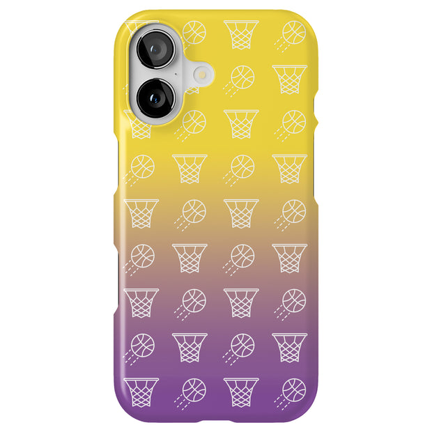 Basketball Tough Cases For Apple iPhone (17, 16, 15, 14, 13, 12, 11, X, SE, 8, 7/ Air, Plus, Pro, Max, Mini, XR, XS), Print in USA