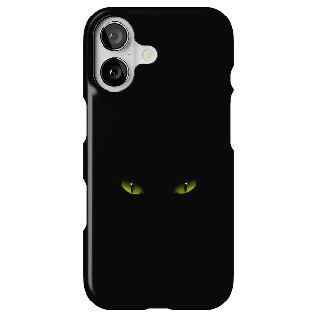 Cat Eyes Tough Cases For Apple iPhone (17, 16, 15, 14, 13, 12, 11, X, SE, 8, 7/ Air, Plus, Pro, Max, Mini, XR, XS), Print in USA