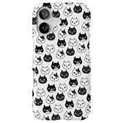 Cute Kitten Tough Cases For Apple iPhone (17, 16, 15, 14, 13, 12, 11, X, SE, 8, 7/ Air, Plus, Pro, Max, Mini, XR, XS), Print in USA