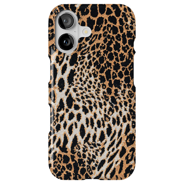Leopard Pattern Tough Cases For Apple iPhone (17, 16, 15, 14, 13, 12, 11, X, SE, 8, 7/ Air, Plus, Pro, Max, Mini, XR, XS), Print in USA
