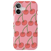 Cherry Tough Cases For Apple iPhone (17, 16, 15, 14, 13, 12, 11, X, SE, 8, 7/ Air, Plus, Pro, Max, Mini, XR, XS), Print in USA