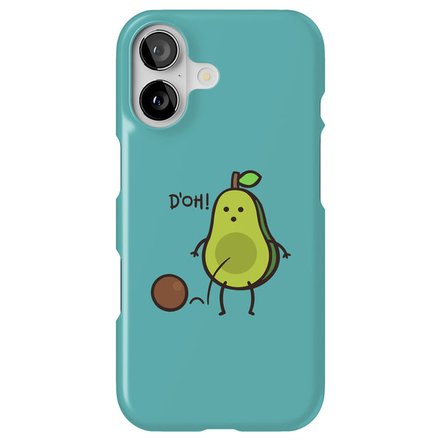 Funny Avocado 2 Tough Cases For Apple iPhone (17, 16, 15, 14, 13, 12, 11, X, SE, 8, 7/ Air, Plus, Pro, Max, Mini, XR, XS), Print in USA
