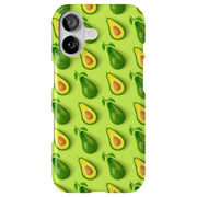 Funny Avocado 4 Tough Cases For Apple iPhone (17, 16, 15, 14, 13, 12, 11, X, SE, 8, 7/ Air, Plus, Pro, Max, Mini, XR, XS), Print in USA