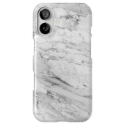 Blk Wht Marble Tough Cases For Apple iPhone (17, 16, 15, 14, 13, 12, 11, X, SE, 8, 7/ Air, Plus, Pro, Max, Mini, XR, XS), Print in USA