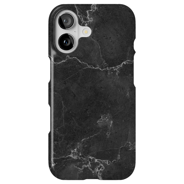 Black Marble 3 Tough Cases For Apple iPhone (17, 16, 15, 14, 13, 12, 11, X, SE, 8, 7/ Air, Plus, Pro, Max, Mini, XR, XS), Print in USA