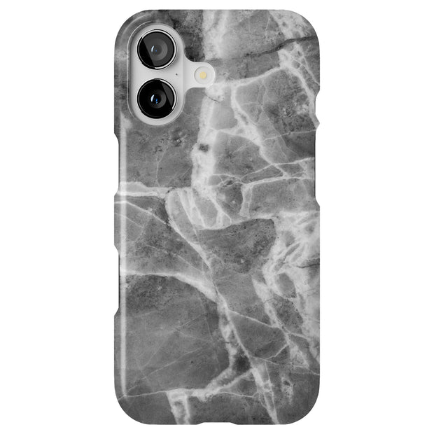 Black Marble 4 Tough Cases For Apple iPhone (17, 16, 15, 14, 13, 12, 11, X, SE, 8, 7/ Air, Plus, Pro, Max, Mini, XR, XS), Print in USA