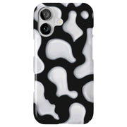 CowHide Black Tough Cases For Apple iPhone (17, 16, 15, 14, 13, 12, 11, X, SE, 8, 7/ Air, Plus, Pro, Max, Mini, XR, XS), Print in USA