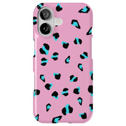 Pink Leopard 1 Tough Cases For Apple iPhone (17, 16, 15, 14, 13, 12, 11, X, SE, 8, 7/ Air, Plus, Pro, Max, Mini, XR, XS), Print in USA