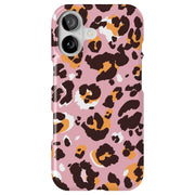 Pink Leopard 2 Tough Cases For Apple iPhone (17, 16, 15, 14, 13, 12, 11, X, SE, 8, 7/ Air, Plus, Pro, Max, Mini, XR, XS), Print in USA
