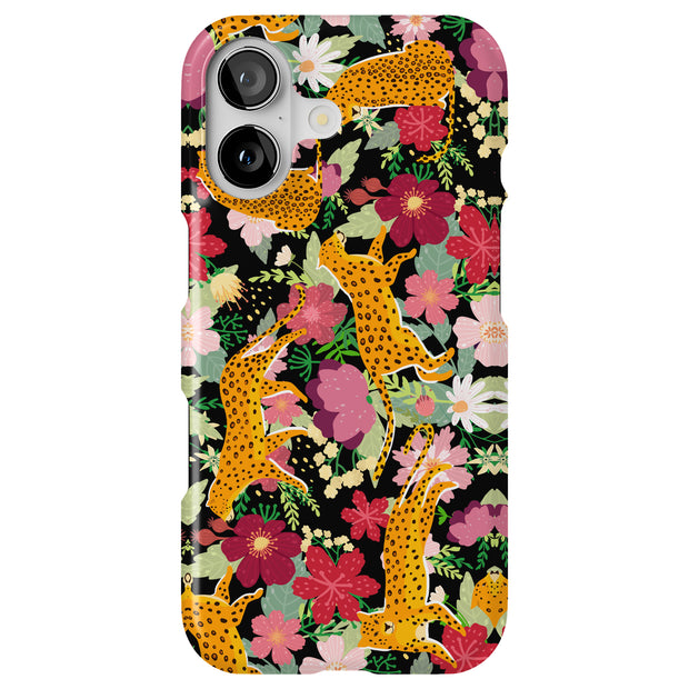 Leopard Cheetah Tough Cases For Apple iPhone (17, 16, 15, 14, 13, 12, 11, X, SE, 8, 7/ Air, Plus, Pro, Max, Mini, XR, XS), Print in USA