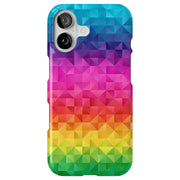 Rainbow Colors Tough Cases For Apple iPhone (17, 16, 15, 14, 13, 12, 11, X, SE, 8, 7/ Air, Plus, Pro, Max, Mini, XR, XS), Print in USA
