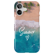 Summer Beach Tough Cases For Apple iPhone (17, 16, 15, 14, 13, 12, 11, X, SE, 8, 7/ Air, Plus, Pro, Max, Mini, XR, XS), Print in USA