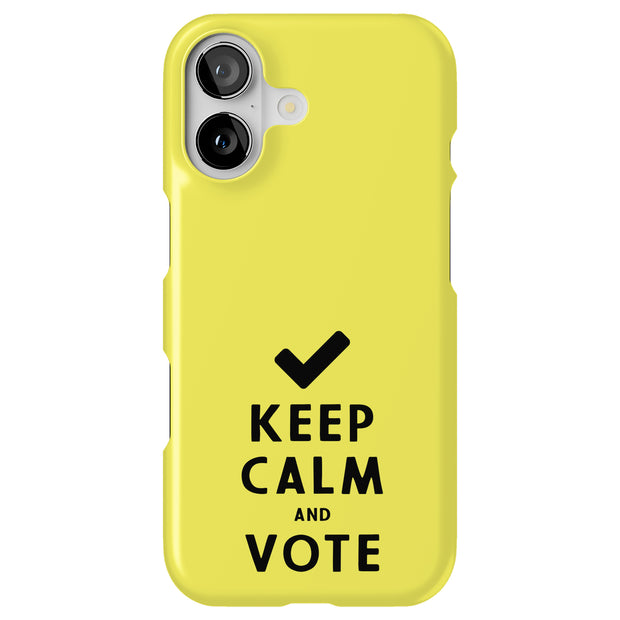 Election Vote Tough Cases For Apple iPhone (17, 16, 15, 14, 13, 12, 11, X, SE, 8, 7/ Air, Plus, Pro, Max, Mini, XR, XS), Print in USA