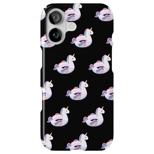 Cartoon Unicorn Tough Cases For Apple iPhone (17, 16, 15, 14, 13, 12, 11, X, SE, 8, 7/ Air, Plus, Pro, Max, Mini, XR, XS), Print in USA