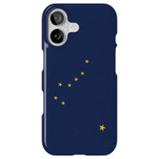 Alaska Flag Tough Cases For Apple iPhone (17, 16, 15, 14, 13, 12, 11, X, SE, 8, 7/ Air, Plus, Pro, Max, Mini, XR, XS), Print in USA