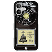 Dial Phone Tough Cases For Apple iPhone (17, 16, 15, 14, 13, 12, 11, X, SE, 8, 7/ Air, Plus, Pro, Max, Mini, XR, XS), Print in USA