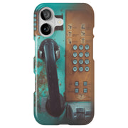 Old Payphone Tough Cases For Apple iPhone (17, 16, 15, 14, 13, 12, 11, X, SE, 8, 7/ Air, Plus, Pro, Max, Mini, XR, XS), Print in USA