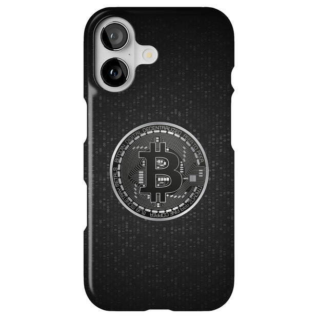 Bitcoin Crypto1 Tough Cases For Apple iPhone (17, 16, 15, 14, 13, 12, 11, X, SE, 8, 7/ Air, Plus, Pro, Max, Mini, XR, XS), Print in USA