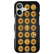 Bitcoin Crypto4 Tough Cases For Apple iPhone (17, 16, 15, 14, 13, 12, 11, X, SE, 8, 7/ Air, Plus, Pro, Max, Mini, XR, XS), Print in USA