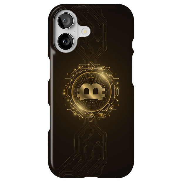 Bitcoin Crypto8 Tough Cases For Apple iPhone (17, 16, 15, 14, 13, 12, 11, X, SE, 8, 7/ Air, Plus, Pro, Max, Mini, XR, XS), Print in USA