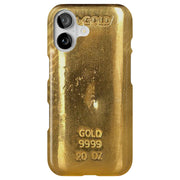 Gold Bar 3 Tough Cases For Apple iPhone (17, 16, 15, 14, 13, 12, 11, X, SE, 8, 7/ Air, Plus, Pro, Max, Mini, XR, XS), Print in USA