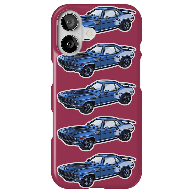 Hemi Cuda Tough Cases For Apple iPhone (17, 16, 15, 14, 13, 12, 11, X, SE, 8, 7/ Air, Plus, Pro, Max, Mini, XR, XS), Print in USA